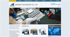Desktop Screenshot of maxwaytech.com